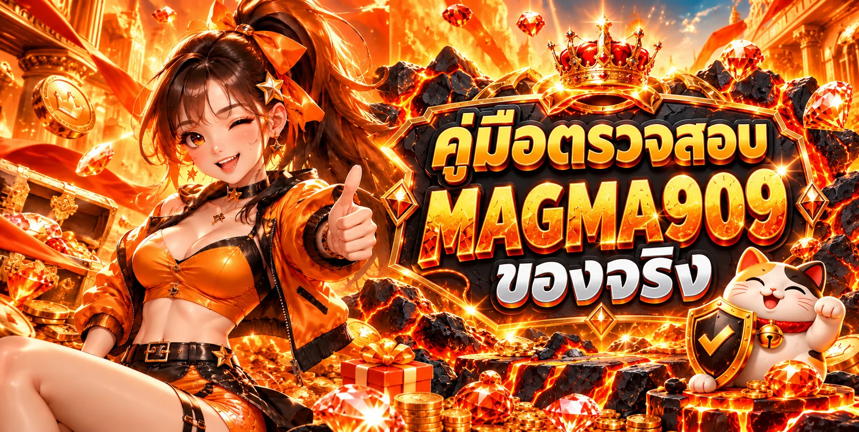 MAGMA909 ของจริง | 8 วิธีตรวจลิงก์ ป้องกันเว็บปลอม